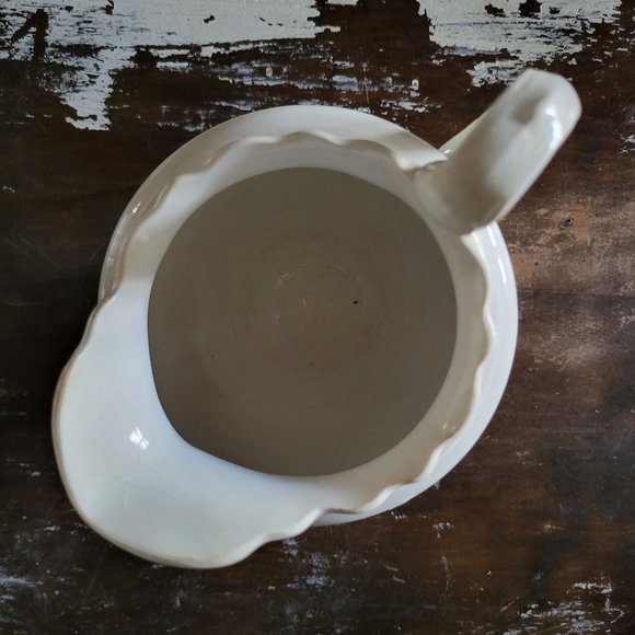 Antique Warwick China Creamer /Small Pitcher, Country Cottage, Farmhouse *Repair - Picture 8 of 10